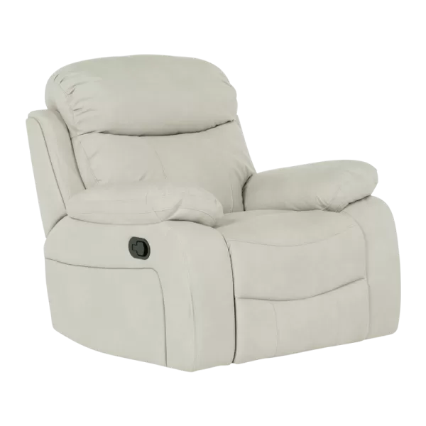 Recliner sofa 1-seater SELENA - cream 101
