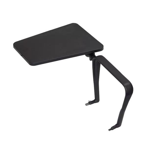Right armrest with writing table for visitor chair