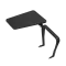 Right armrest with writing table for visitor chair