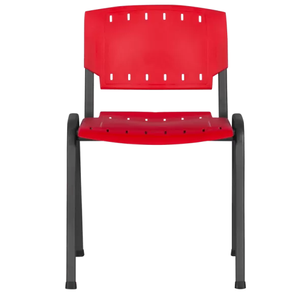 Visitor chair Prizma - red