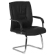Visitor chair Carmen 6540 - black - 1