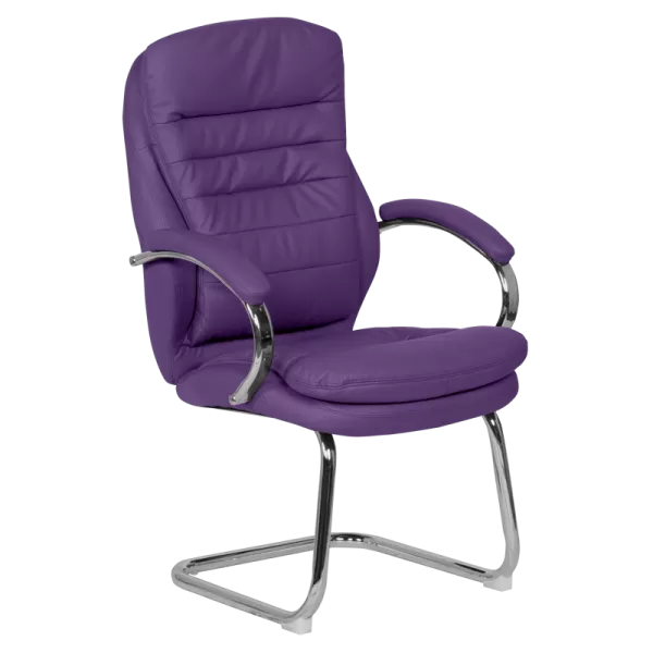 Visitor chair Carmen 6154 - violet
