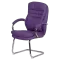 Visitor chair Carmen 6154 - violet