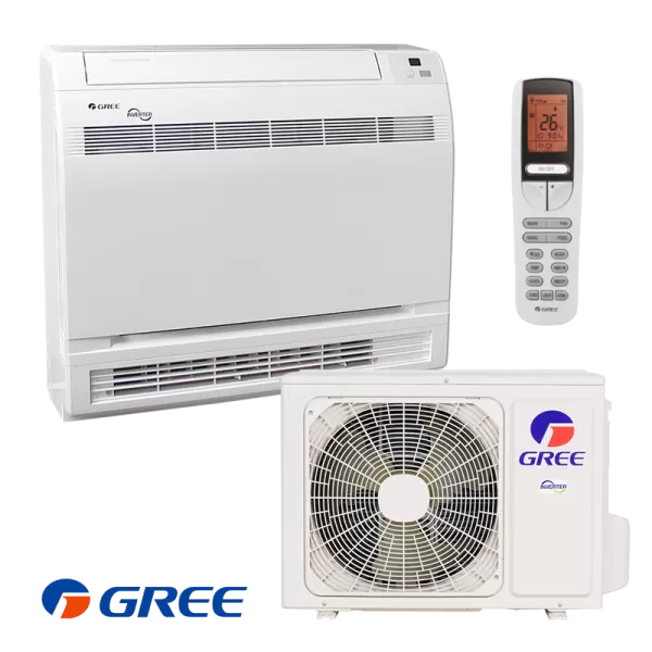 Inverter Air conditioner Gree GEH09AA / K3DNA1D Floor standing - 1