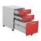 Metal cabinet Carmen CR-1273 L SAND - red - 3