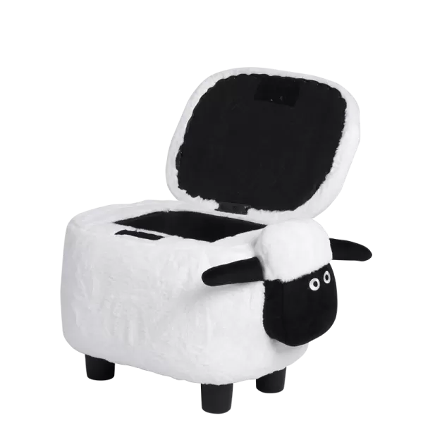 Stool - white sheep - 3