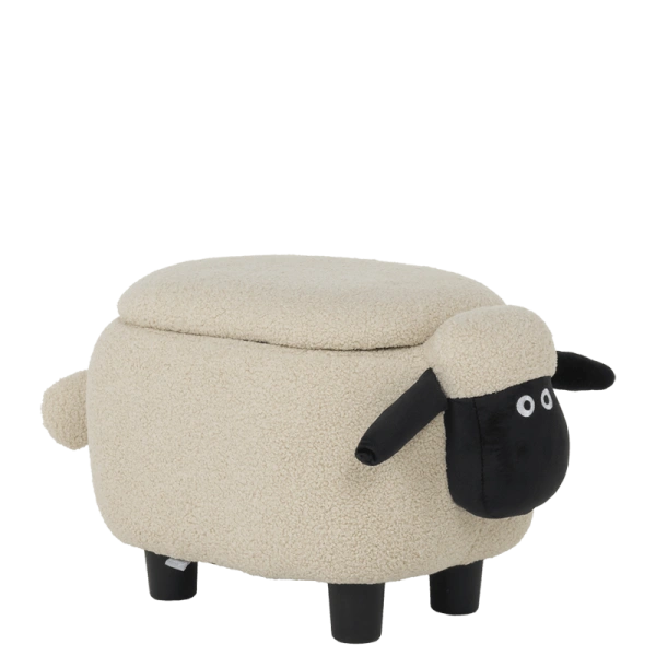 Stool - dark beige sheep