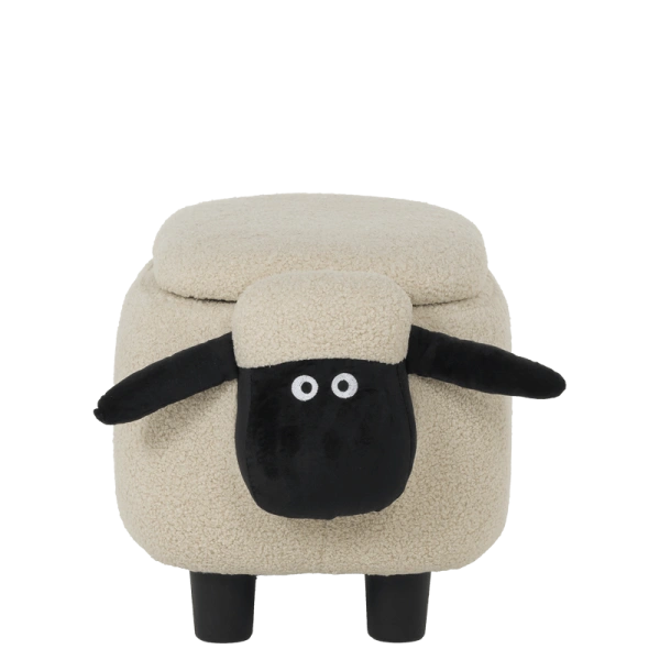 Stool - dark beige sheep