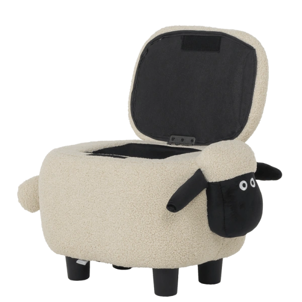 Stool - dark beige sheep