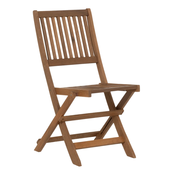 Folding wooden garden chair KAI