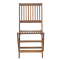 Folding wooden garden chair KAI