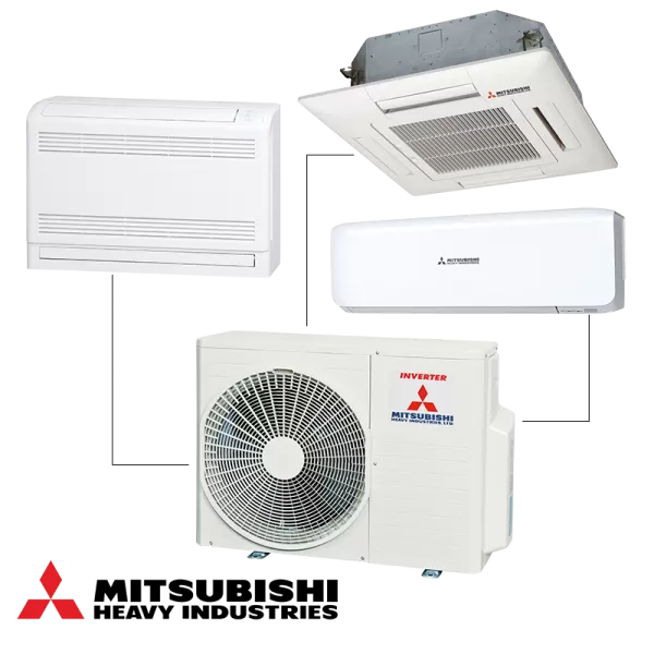 Мултисплит система Mitsubishi Heavy Industries SCM60ZM-W - външно тяло - 1