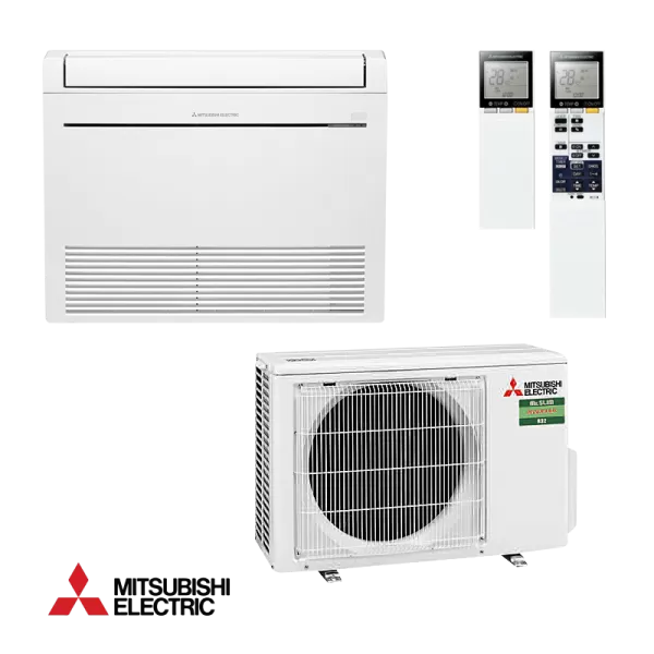Inverter Air conditioner Mitsubishi Electric MFZ-KT25VG / SUZ-M25VA Floor standing