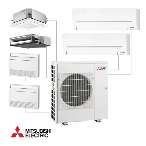 Мултисплит система Mitsubishi Electric MXZ-6F120VF - външно тяло - 1