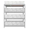 Метален стелаж MEGA 177x200x60 см, до 500 кг на рафт - цинк