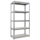 Metal rack STAR 180x90x45 cm, up to 350 kg per shelf - zinc 