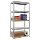Metal rack STAR 180x90x45 cm, up to 350 kg per shelf - zinc 
