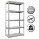 Metal rack STAR 180x90x45 cm, up to 350 kg per shelf - zinc