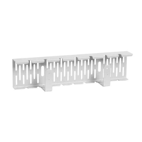 Wire management tray for standing desk RISE - white
