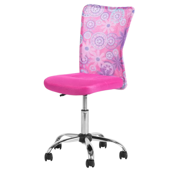 Kids' desk chair Carmen 7022-1 LUX - pink 