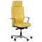 Ergonomic chair SAHARA - mustard LUX