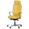 Ergonomic chair SAHARA - mustard LUX