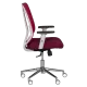 President office chair LORENA - claret