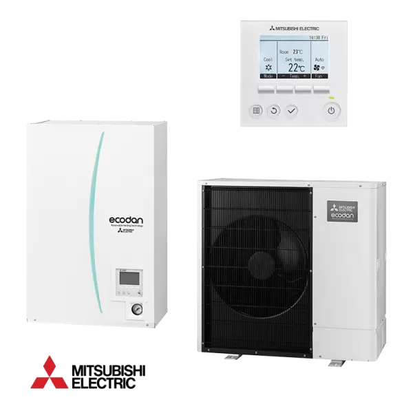 Tермопомпа Hydro box Mitsubishi Ecodan ERSC-MED / PUHZ-SHW80VAA