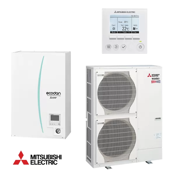 Tермопомпа Hydro box Mitsubishi Ecodan ERSC-VM2D / PUHZ-SW120VHA