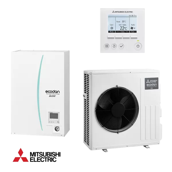 Tермопомпа Hydro box Mitsubishi Ecodan ERSD-VM2D / SUZ-SWM40VA