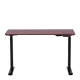 Standing desk Carmen CR-119 - mahagony-black