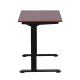 Standing desk Carmen CR-119 - mahagony-black