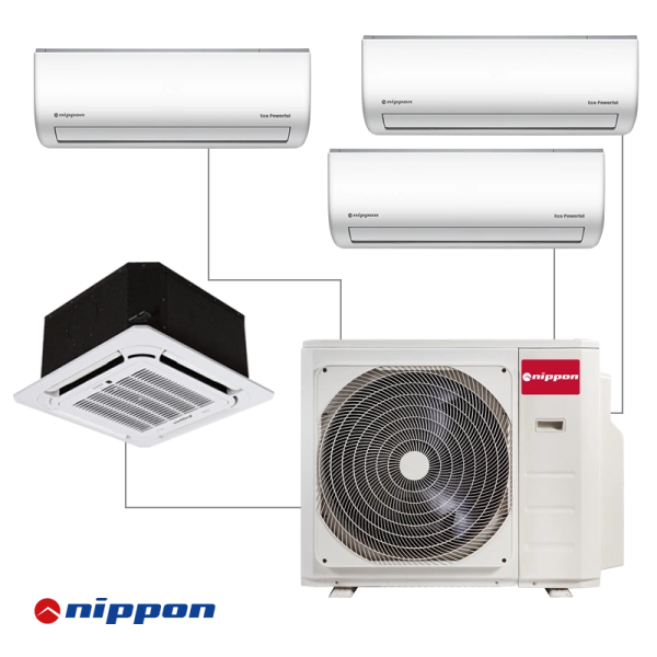 Multi-split system Nippon N40E-28HFN8-Q - external unit