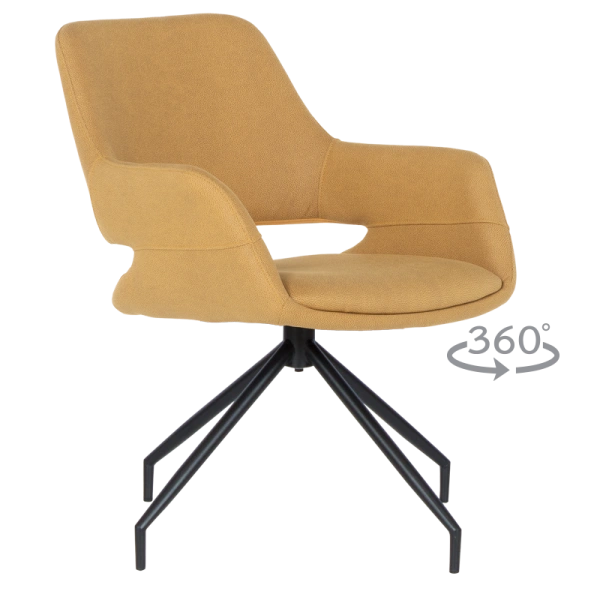 Dining chair TOTNES - yellow SF 1