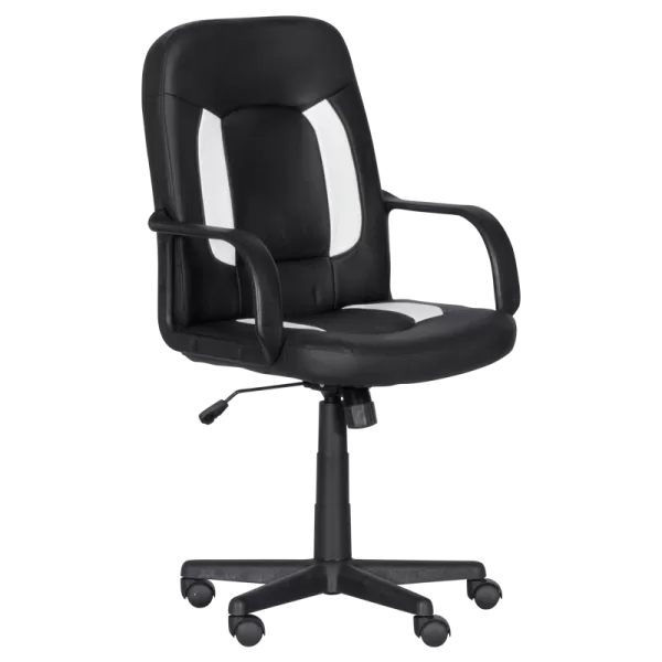 Gaming chair Carmen 6516 - black - white 