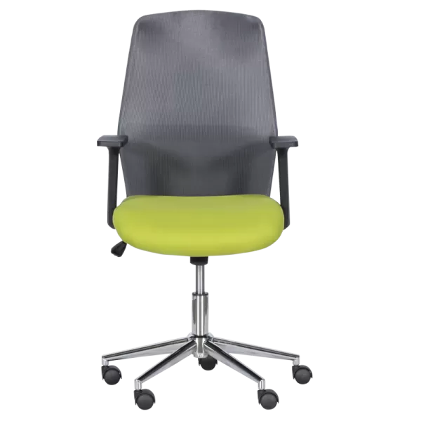 Working chair Carmen 7047-1 - grey-green