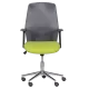 Working chair Carmen 7047-1 - grey-green