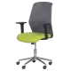 Working chair Carmen 7047-1 - grey-green
