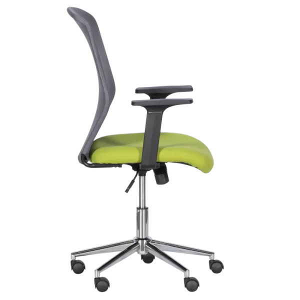 Working chair Carmen 7047-1 - grey-green