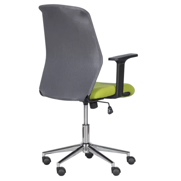 Working chair Carmen 7047-1 - grey-green
