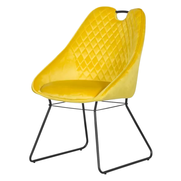 Dining chair GEDLING - yellow BF 2