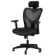 President office chair Carmen 7534 - black