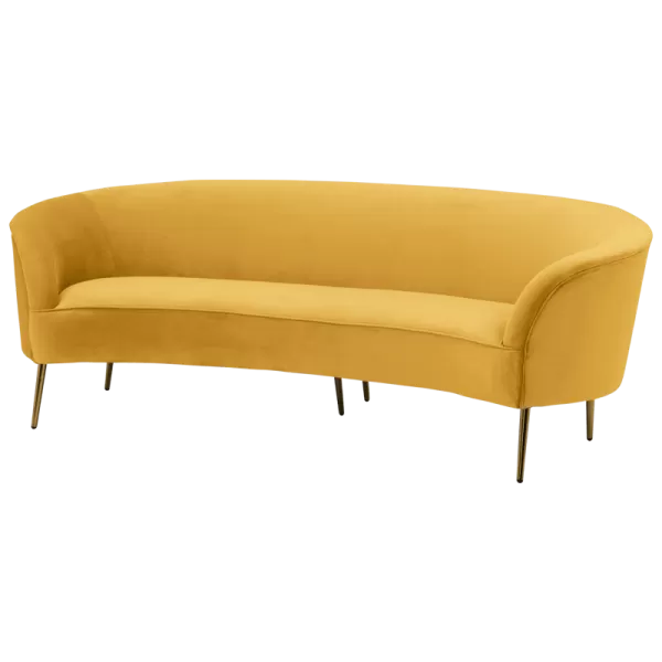 Sofa 3-seater RALF - yellow V
