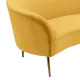 Sofa 3-seater RALF - yellow V