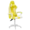 Gaming chair Carmen 6311 - white - yellow