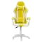 Gaming chair Carmen 6311 - white - yellow