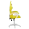 Gaming chair Carmen 6311 - white - yellow