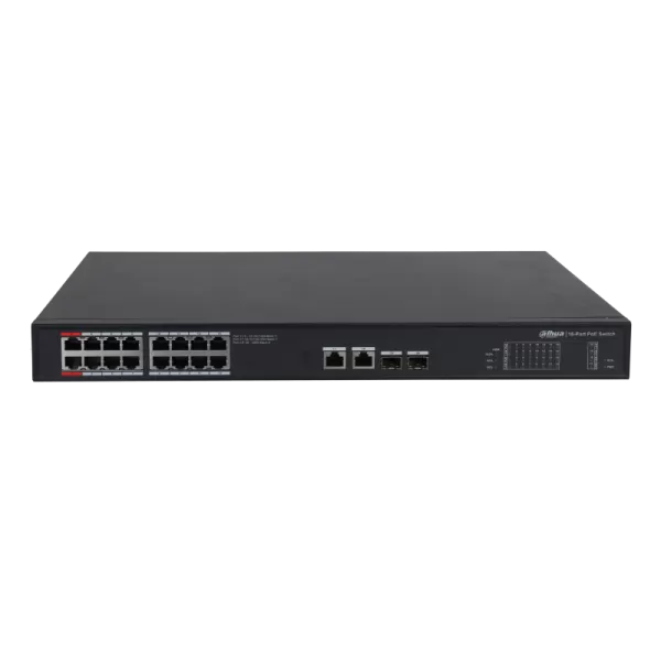 Dahua PFS3220-16GT-240-V2 20-Port Unmanaged Desktop Gigabit Switch with 16-Port PoE