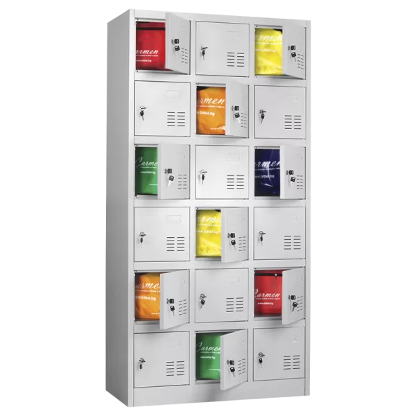 Metal cabinet - CR-1261 JZ - grey