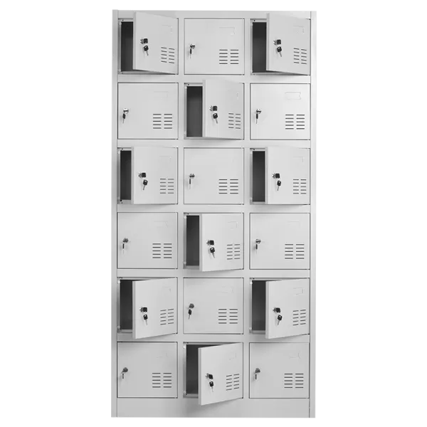 Metal cabinet - CR-1261 JZ - grey